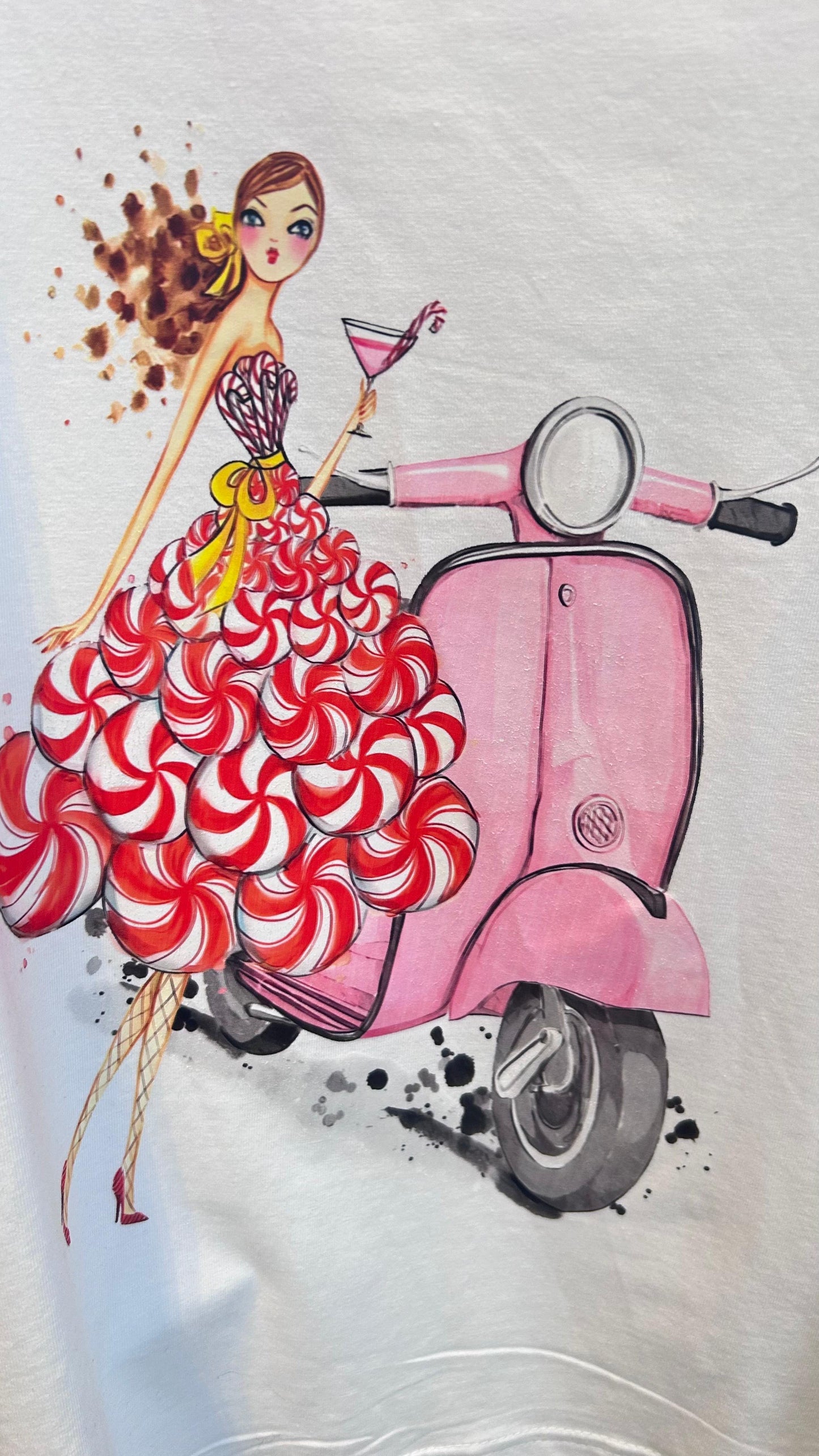T-shirt vespa
