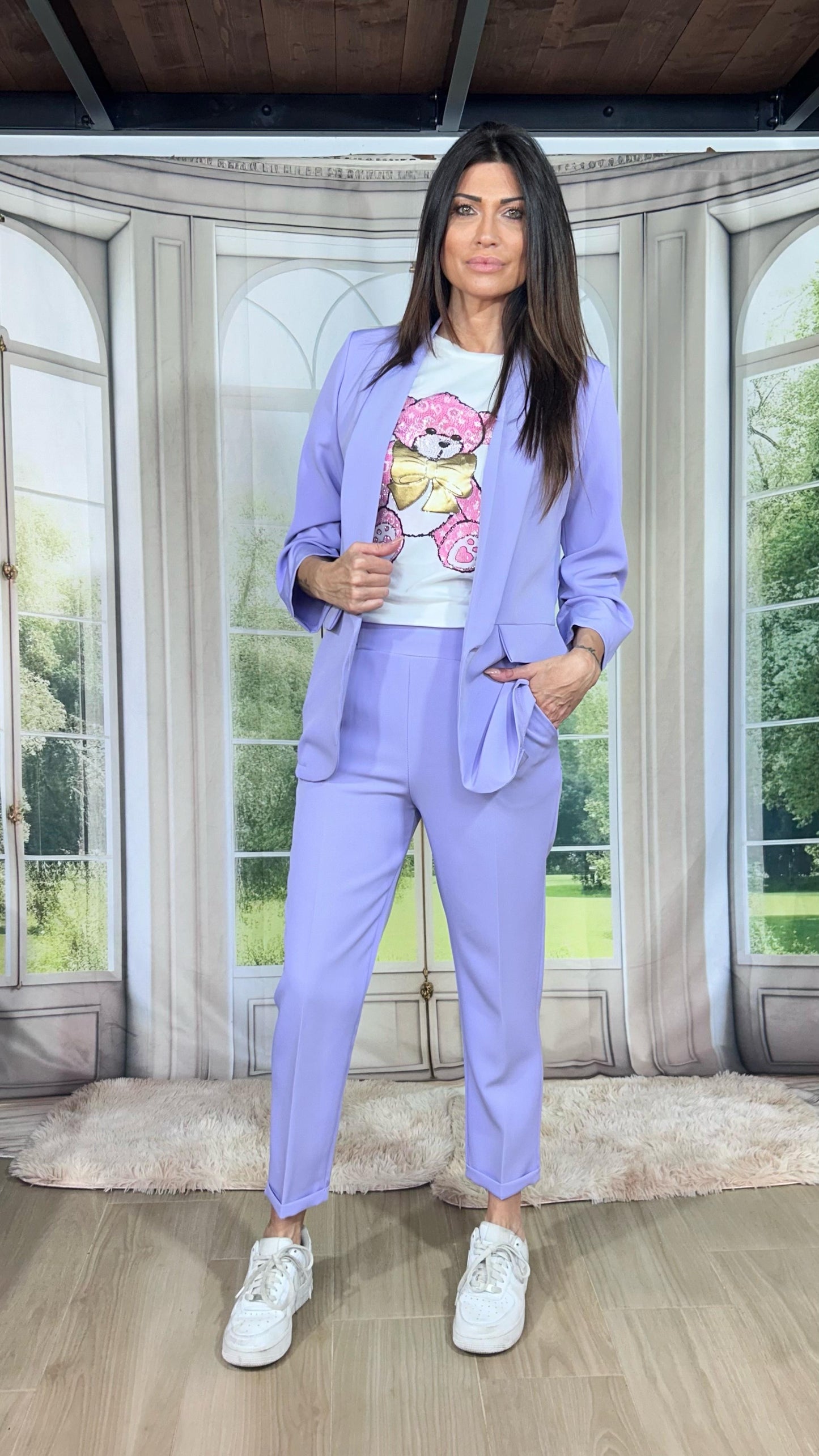 Coordinato Mery lilla