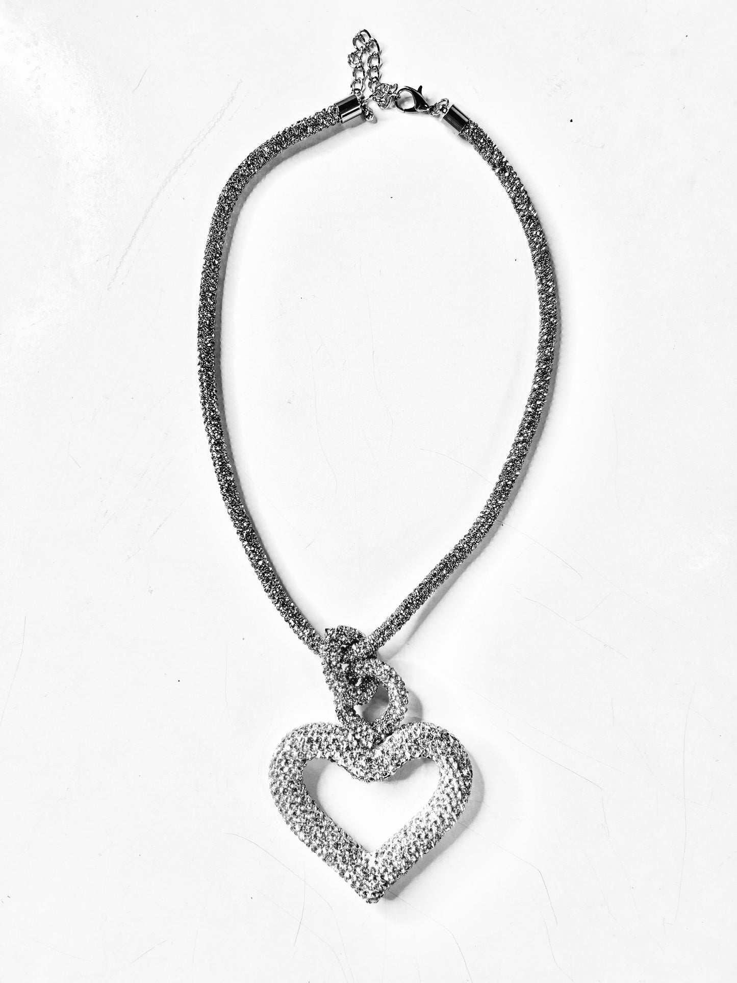 Collana cuore brillante Demetra