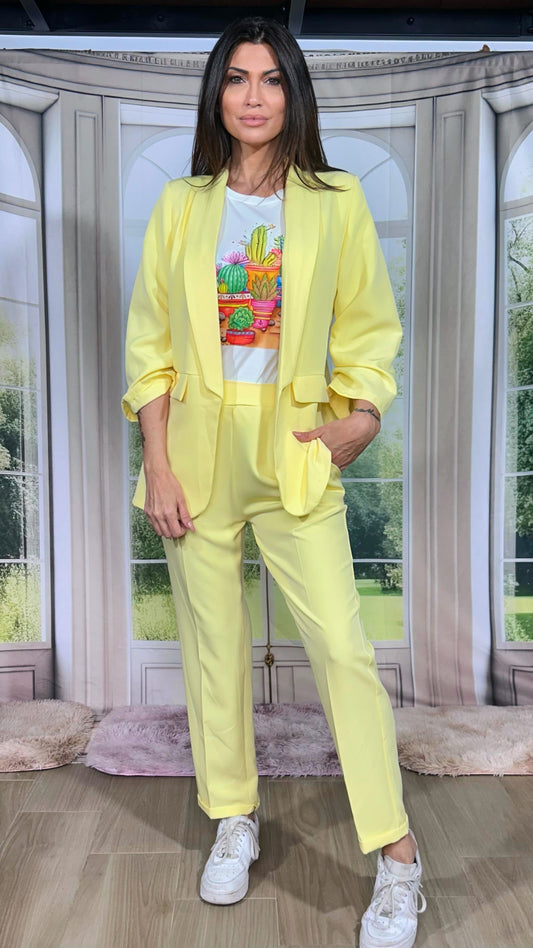 Coordinato Mery giallo Titty