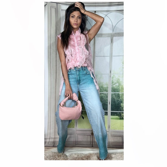Jeans acqua marina