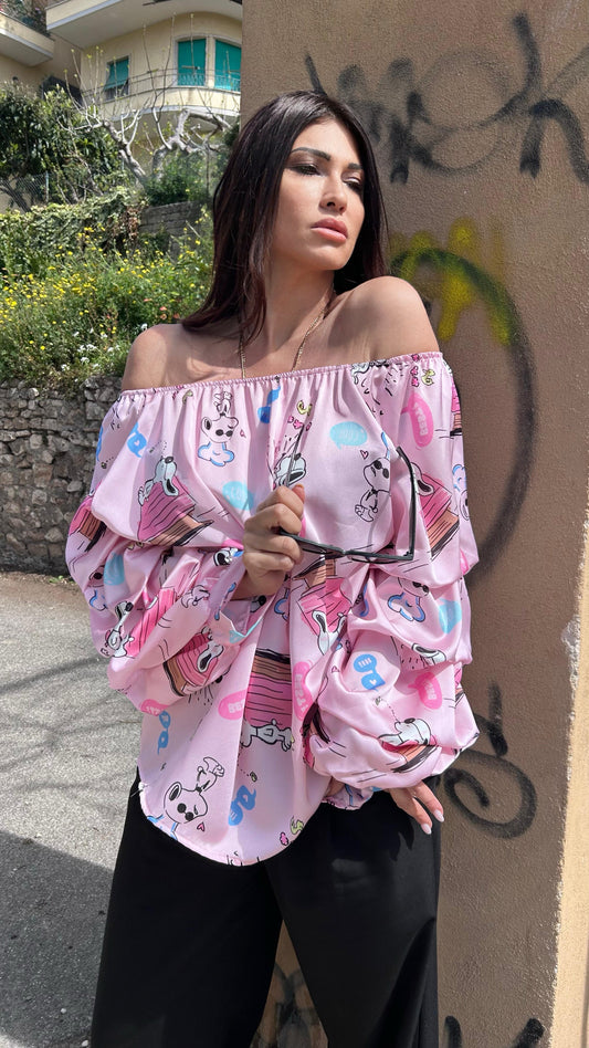 Blusa snoopy