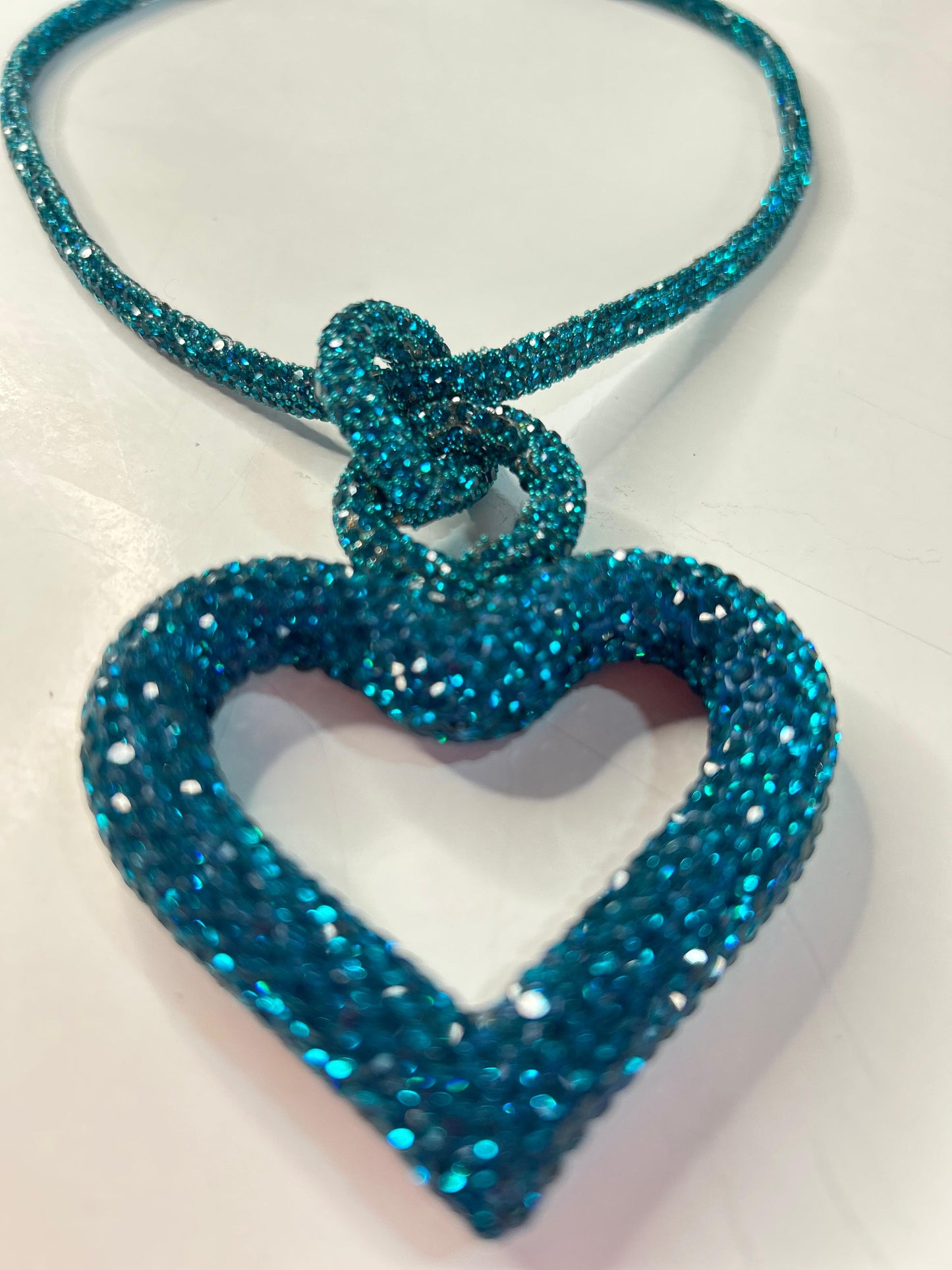 Collana cuore brillante Demetra