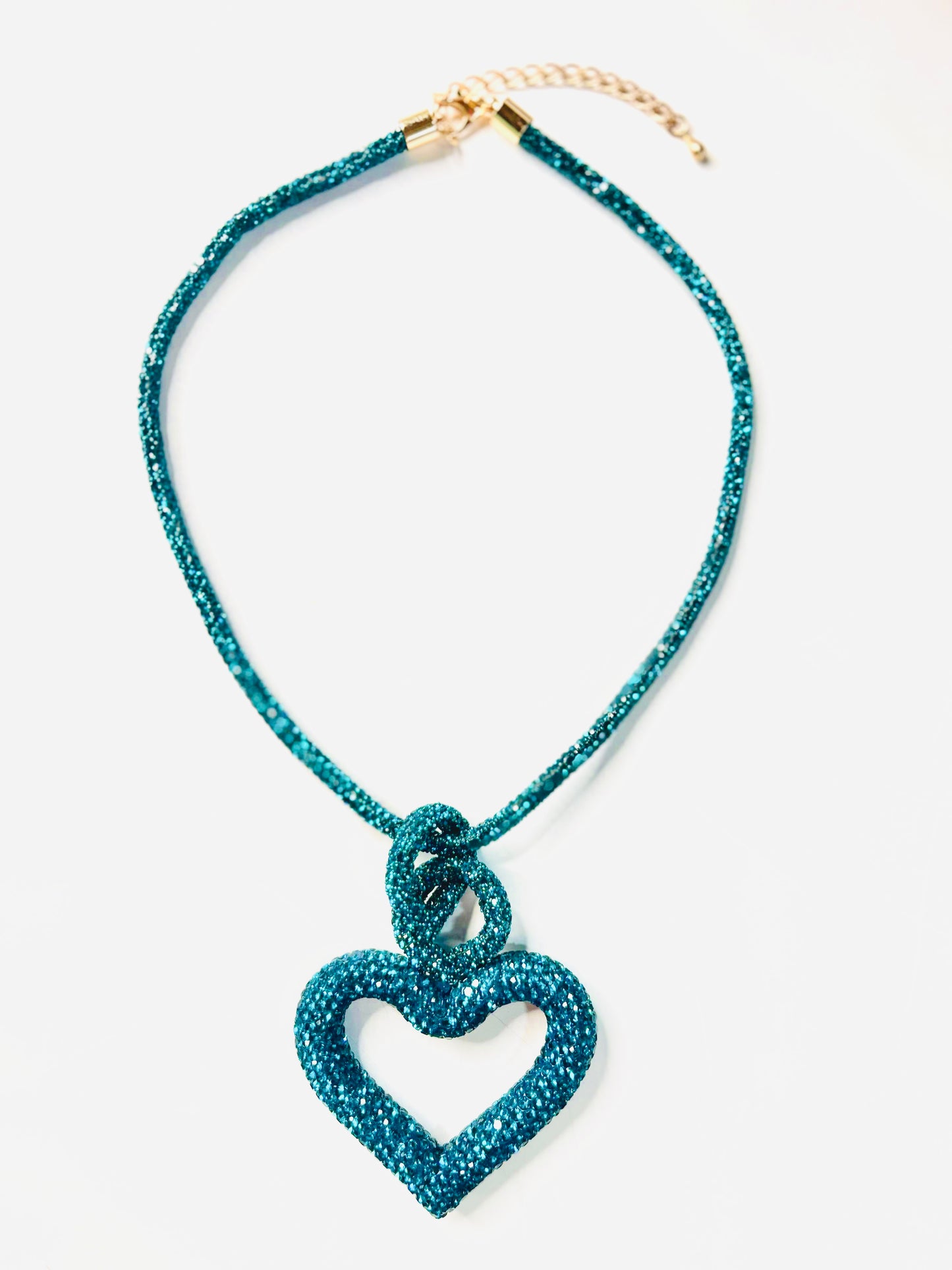 Collana cuore brillante Demetra