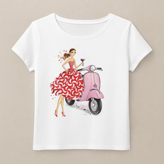 T-shirt vespa