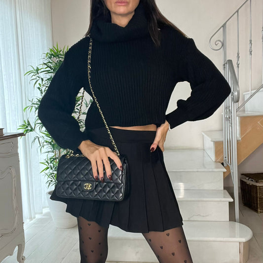 Mini gonna trend a pieghe
